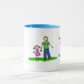 La petite fille de papa Mug (blond) (Centre)