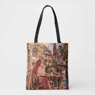 La Petite Fille Voyageuse Sac À Bandoulière Café D