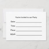 La petite invitation de thé (Dos)