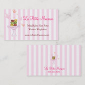 La Petite Macaron Carte de visite (Devant / Derrière)
