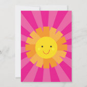 La Petite Miss Sunshine Sun Invitation Rays (Dos)