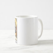 La petite Mug de café de prière St. Dymphna (Devant droit)