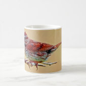 La Petite Mug D'Oiseaux Rouges (Centre)