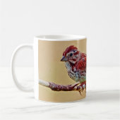 La Petite Mug D'Oiseaux Rouges (Gauche)