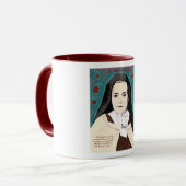 La petite tasse de fleur (Devant gauche)