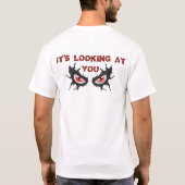 La peur a un visage T-Shirt blanc déchiré - Devant (Dos)