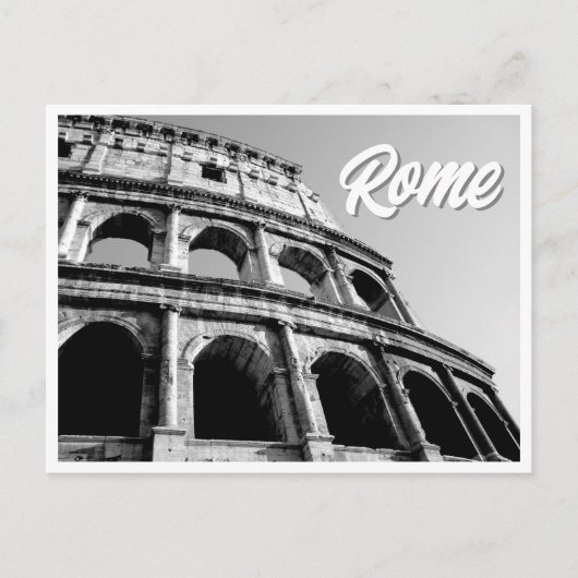 La Photo Carte Postale du Colisée Rome Italie (Devant)
