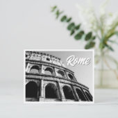 La Photo Carte Postale du Colisée Rome Italie (Debout devant)