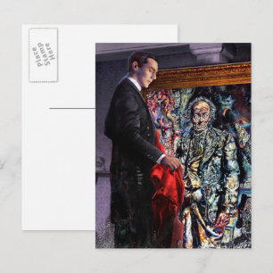 La Photo de Dorian Gray Carte Postale d'Horreur Go
