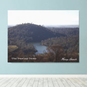 La photo de la rivière Feather sur toile (Insitu (Plancher de Bois))