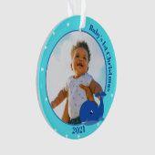 La photo de Whale Baby's 1st Christmas (devant)