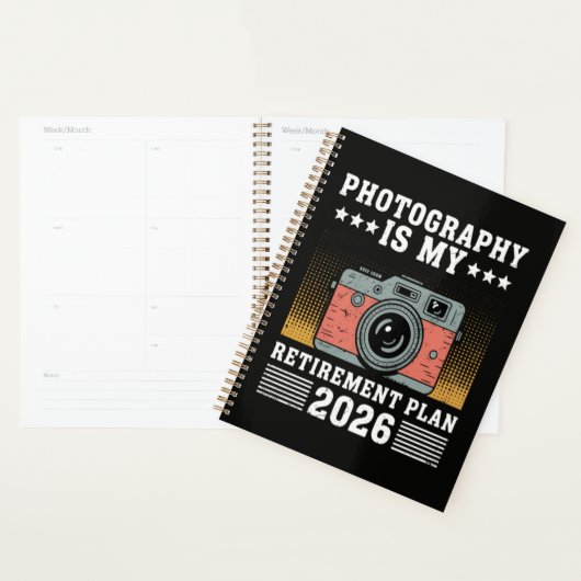 La photographie est mon plan de retraite 2026 (Devant avec enveloppe)