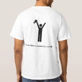 La physique évente le T-shirt générique (Dos)