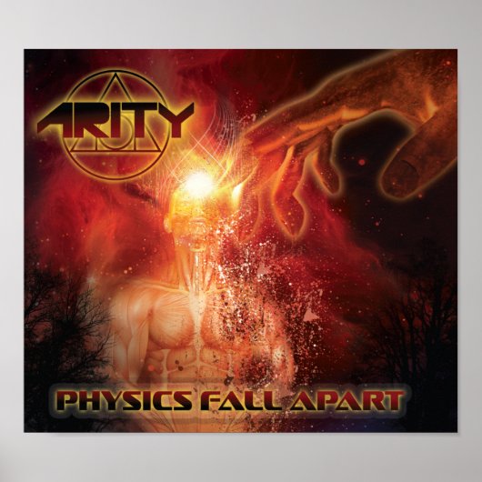 La physique s'effondre Poster de MINI (Devant)