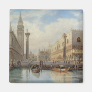 La Piazza San Marco Venice, Salomon Corrodi Magneet