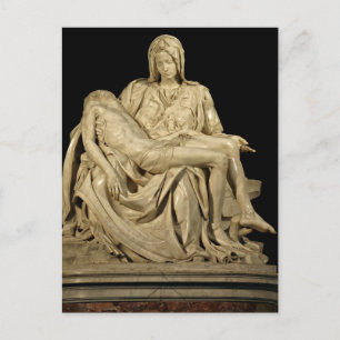 La Pieta door het Briefkaart Michelangelo