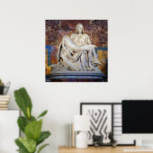 La Pieta par Michelangelo Poster (Bureau à domicile)