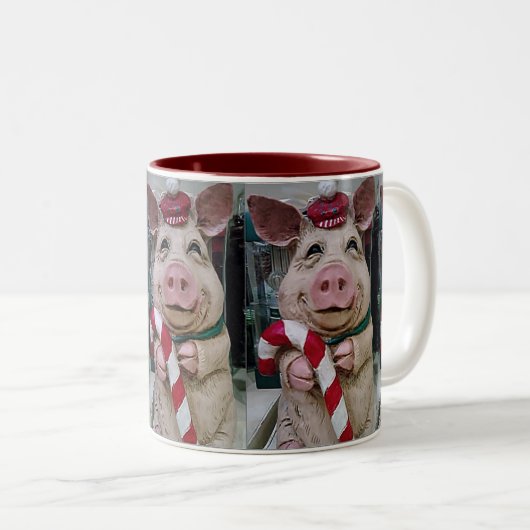 *** LA PIGGIE DE NOËL ULTIME*** MUG (Devant droit)