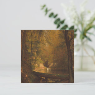 La Piscine à truites (1870) Oeuvre - Carte Plat