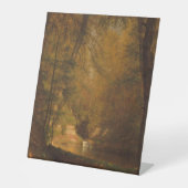 La piscine à truites (1870) Oeuvre d'art - Panneau (Recto)