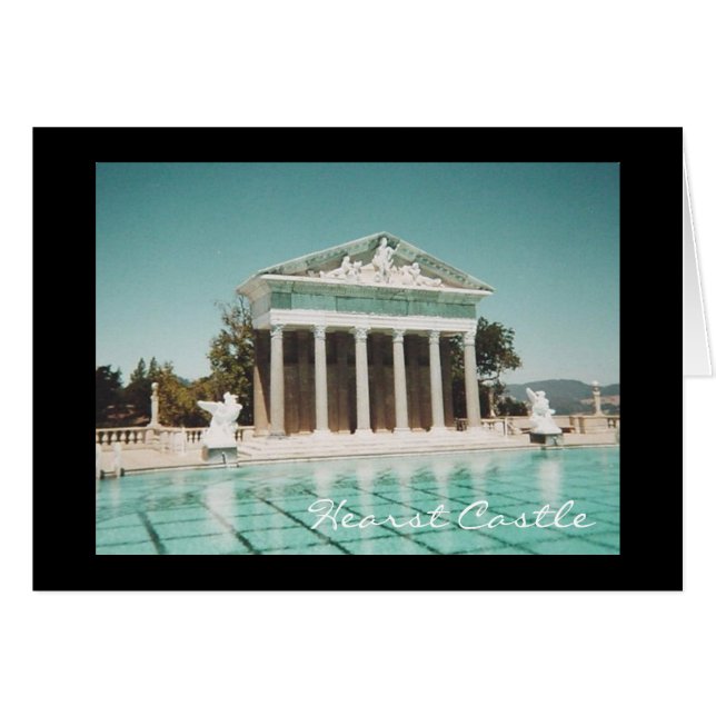 La piscine extérieure du Hearst Castle (Devant horizontal)