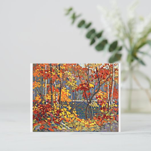 La piscine par Tom Thomson Carte postale (Debout devant)