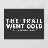 La piste est tombée à froid - Carte postale (Devant)