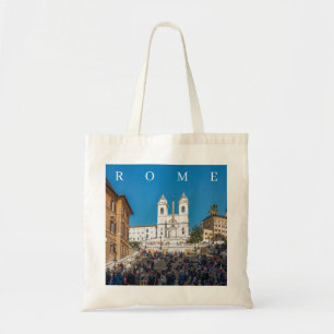 La place d'Espagne de Rome vue sac fourre-tout