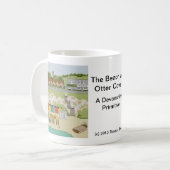 La plage à la tasse de crique de loutre (Devant gauche)