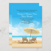 La Plage Attend Le Faire-part En Mouvement (Devant / Derrière)