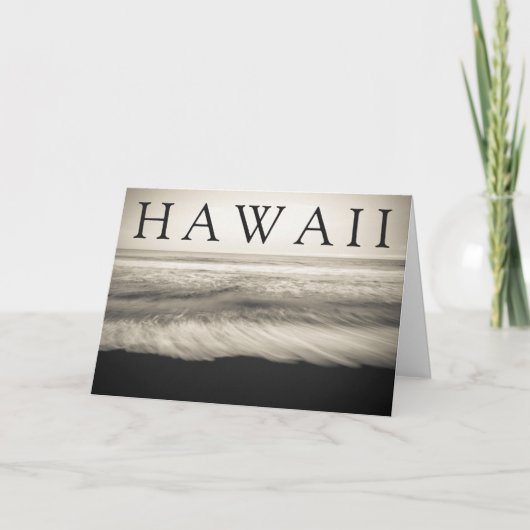 La plage de Big Island Hawaï | Merci (Devant)