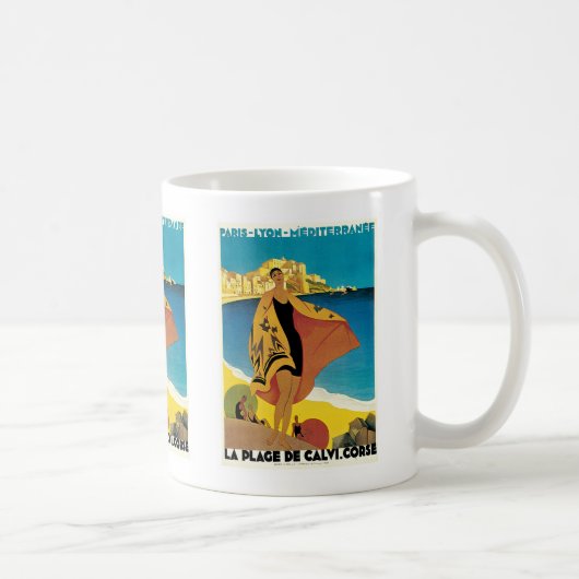 La Plage de Calvi, Corse Koffiemok (Rechts)