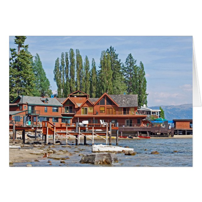 La plage de Lakeside (Devant horizontal)