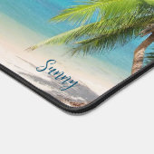 La plage de Palm de Sunny (Coin)