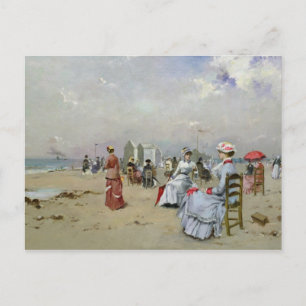La Plage de Trouville Briefkaart