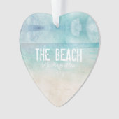 La Plage Mon Endroit Heureux Ocean Sand Water Love (devant)