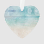 La Plage Mon Endroit Heureux Ocean Sand Water Love (dos)