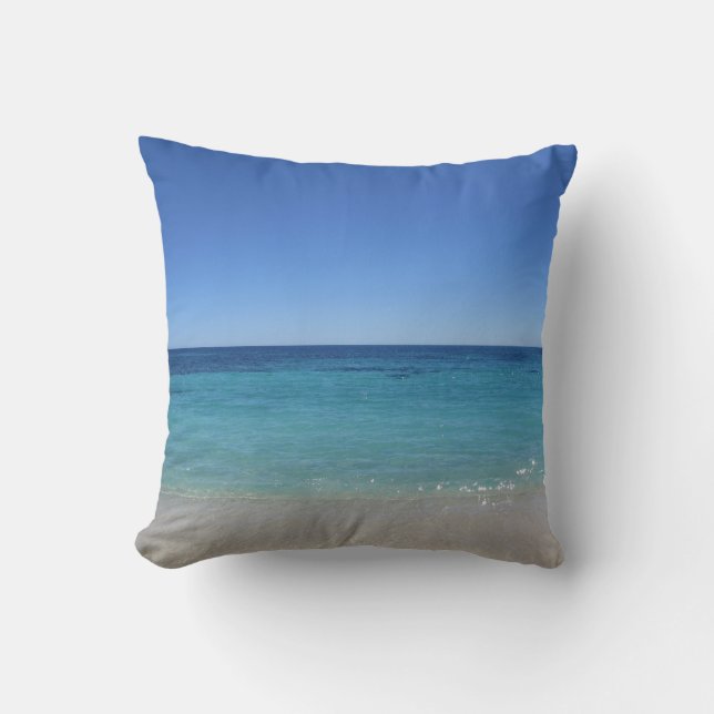 La plage pose le coussin (Recto)