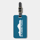 La Plagne France Please Bagagelabel (Voorkant verticaal)