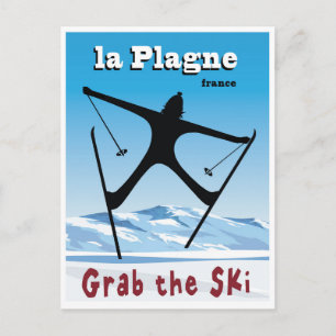 La Plagne, Frankrijk Briefkaart