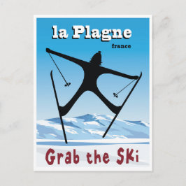 La Plagne, Frankrijk Briefkaart