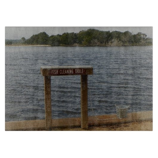 La planche à découper de TABLE de NETTOYAGE de (Devant)