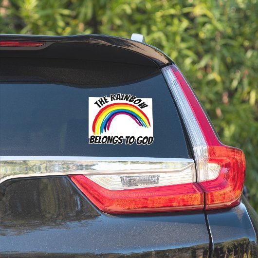 LA PLANCHE APPARTIENT À DIEU DECAL STICKERS (Côté voiture)