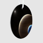 La planète géante au gaz Kepler-1625b (devant)