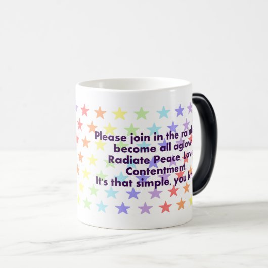 La planète PODZ™ - tasse Morphing de "R" (Devant droit)