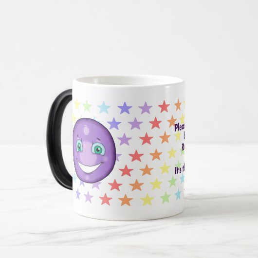La planète PODZ™ - tasse Morphing de "R" (Devant gauche)