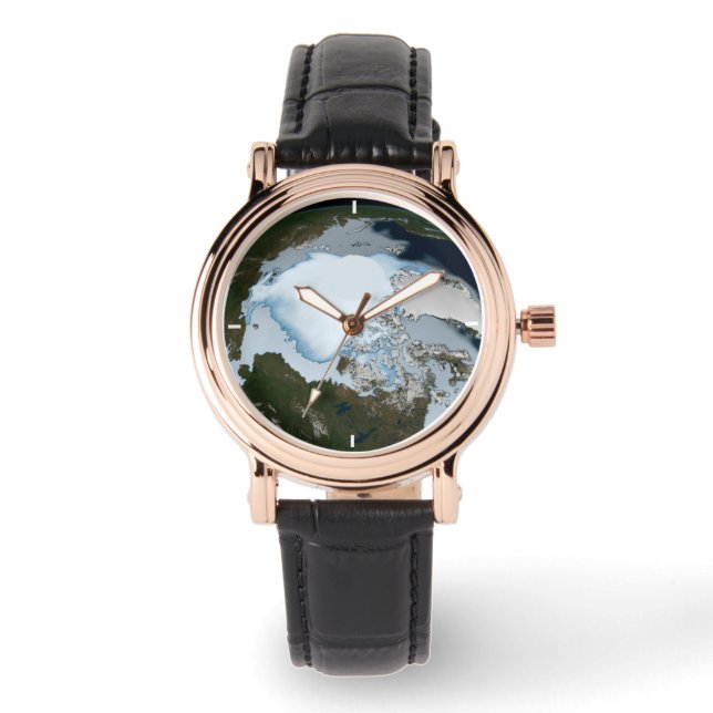 La Planète Terre Montre La Couverture De Glace De  (Recto)