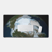 La Planète Terre Montre La Couverture De Glace De (Clavier et souris)