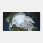 La Planète Terre Montre La Couverture De Glace De (Recto)