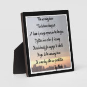 La Plaque de l'aube du matin (Recto)